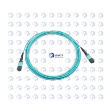 Factory price 12 core OM3 MPO MTP fiber Patch Cord cable 1m